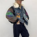 giubbotto foderato con toppe story